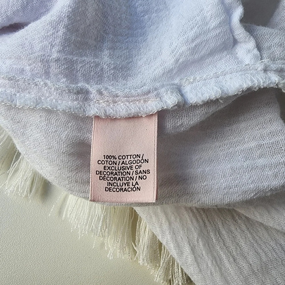 VICTORIA'S SECRET TUNIC DRESS 🌹SWIM COVER UP TEE TOP RACERBACK Lightweight XS - Picture 11 of 11